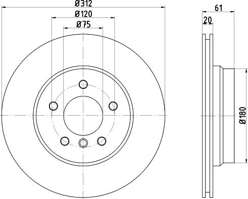 Textar 92098703 - Kočioni disk www.molydon.hr