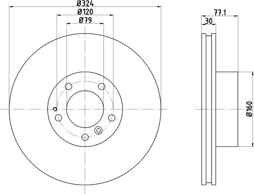 Textar 92083403 - Kočioni disk www.molydon.hr