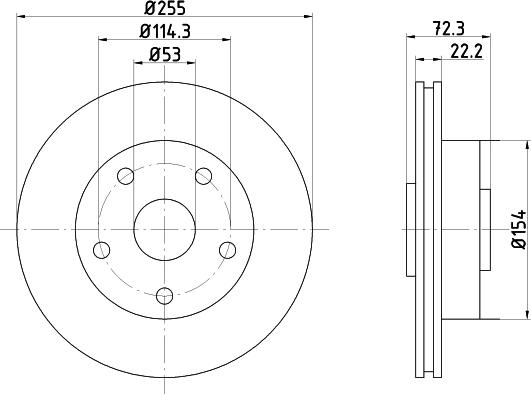 Textar 92079000 - Kočioni disk www.molydon.hr