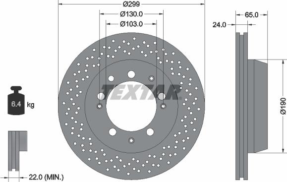 Textar 92076200 - Kočioni disk www.molydon.hr