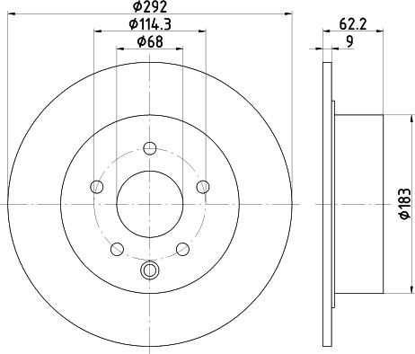 Textar 92167500 - Kočioni disk www.molydon.hr