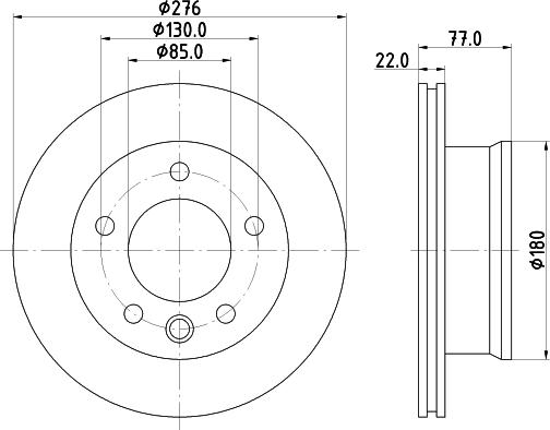 Textar 92105400 - Kočioni disk www.molydon.hr