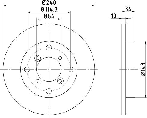 Textar 92117200 - Kočioni disk www.molydon.hr