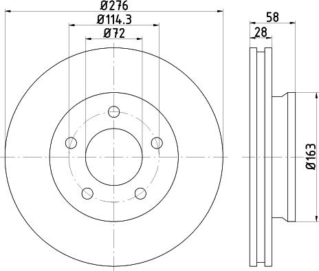 Textar 92130000 - Kočioni disk www.molydon.hr