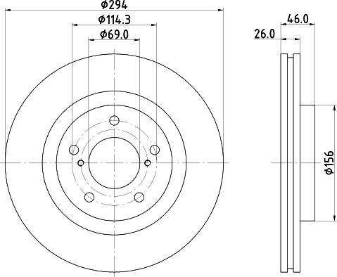 Textar 92329803 - Kočioni disk www.molydon.hr