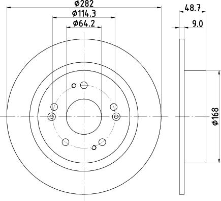 Textar 92298203 - Kočioni disk www.molydon.hr