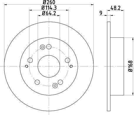 Textar 92243900 - Kočioni disk www.molydon.hr