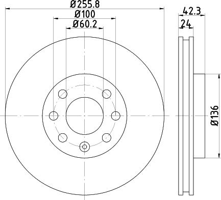 Textar 92264603 - Kočioni disk www.molydon.hr