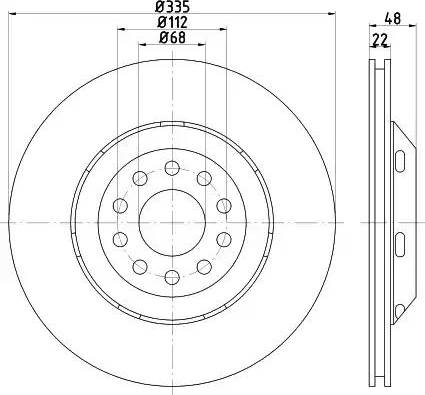 Textar 92206410 - Kočioni disk www.molydon.hr