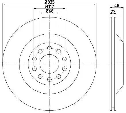 Textar 92206310 - Kočioni disk www.molydon.hr