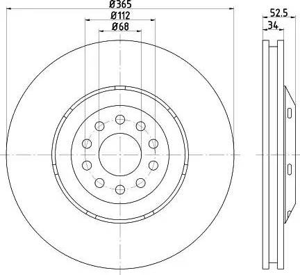 Textar 92207610 - Kočioni disk www.molydon.hr