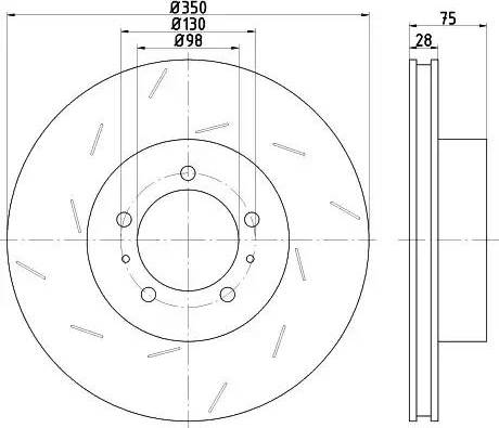 Textar 92218410 - Kočioni disk www.molydon.hr