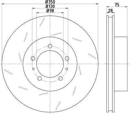 Textar 92218510 - Kočioni disk www.molydon.hr