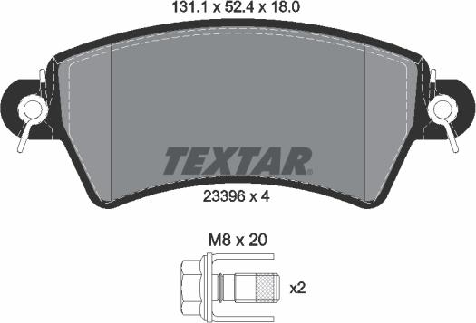 Textar 89015300 - Komplet kočnica, disk-kočnica www.molydon.hr