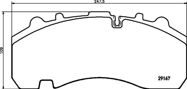 Textar 2916703 - Komplet Pločica, disk-kočnica www.molydon.hr