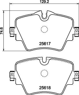 Textar 2561704 - Komplet Pločica, disk-kočnica www.molydon.hr