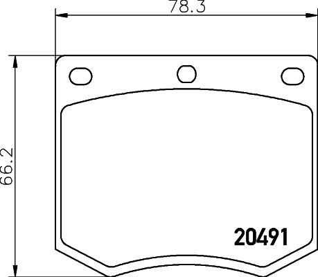 Textar 2049105 - Komplet Pločica, disk-kočnica www.molydon.hr