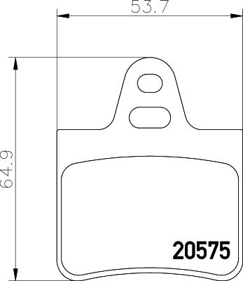 Textar 2057504 - Komplet Pločica, disk-kočnica www.molydon.hr