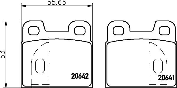 Textar 2064103 - Komplet Pločica, disk-kočnica www.molydon.hr