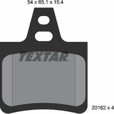 Textar 89000500 - Komplet kočnica, disk-kočnica www.molydon.hr