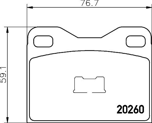 Textar 2026001 - Komplet Pločica, disk-kočnica www.molydon.hr