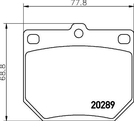 Textar 2028902 - Komplet Pločica, disk-kočnica www.molydon.hr