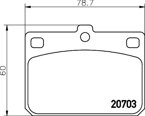 Textar 2070302 - Komplet Pločica, disk-kočnica www.molydon.hr