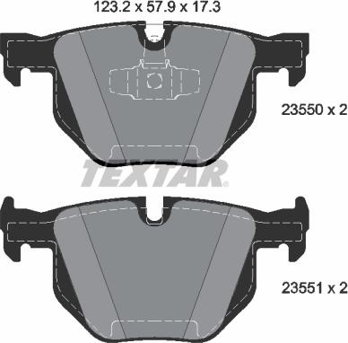 Textar 2355081 - Komplet Pločica, disk-kočnica www.molydon.hr