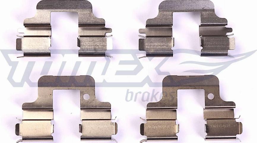 TOMEX brakes TX 44-48 - Komplet pribora, Pločica disk kočnice www.molydon.hr