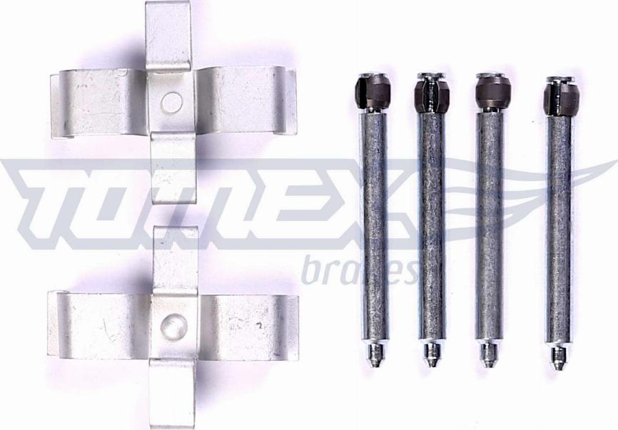 TOMEX brakes TX 44-42 - Komplet pribora, Pločica disk kočnice www.molydon.hr