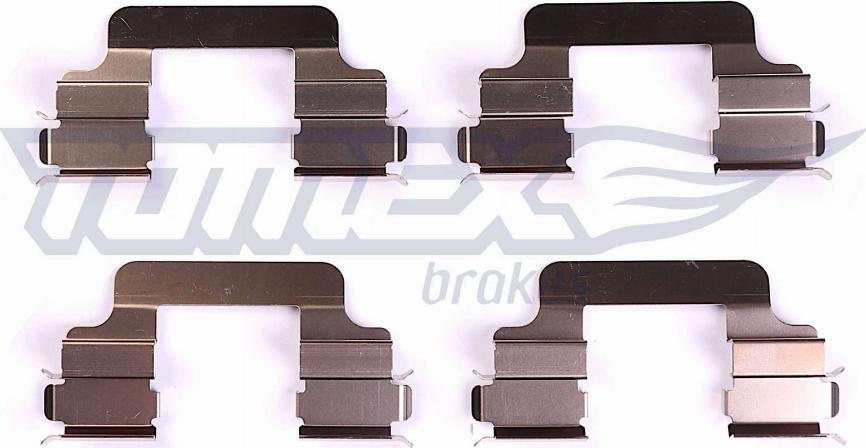 TOMEX brakes TX 44-50 - Komplet pribora, Pločica disk kočnice www.molydon.hr