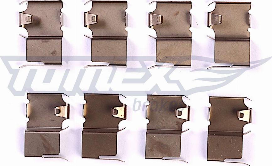 TOMEX brakes TX 44-61 - Komplet pribora, Pločica disk kočnice www.molydon.hr