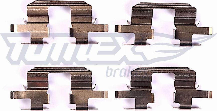 TOMEX brakes TX 44-67 - Komplet pribora, Pločica disk kočnice www.molydon.hr