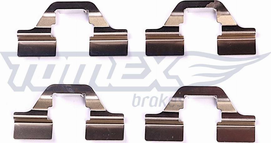 TOMEX brakes TX 44-10 - Komplet pribora, Pločica disk kočnice www.molydon.hr