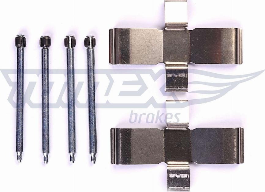 TOMEX brakes TX 44-81 - Komplet pribora, Pločica disk kočnice www.molydon.hr