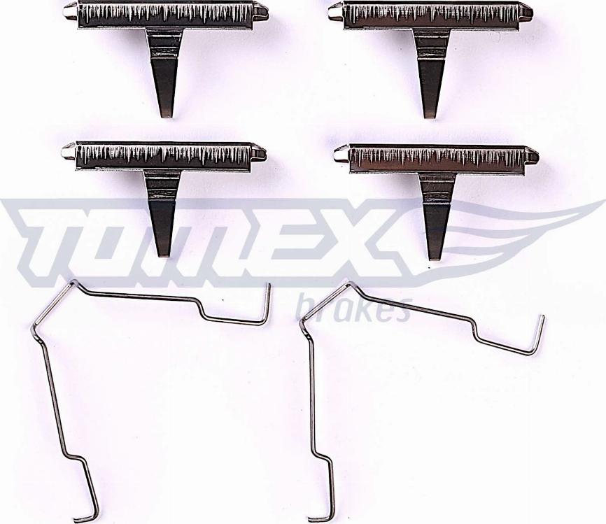 TOMEX brakes TX 44-76 - Komplet pribora, Pločica disk kočnice www.molydon.hr