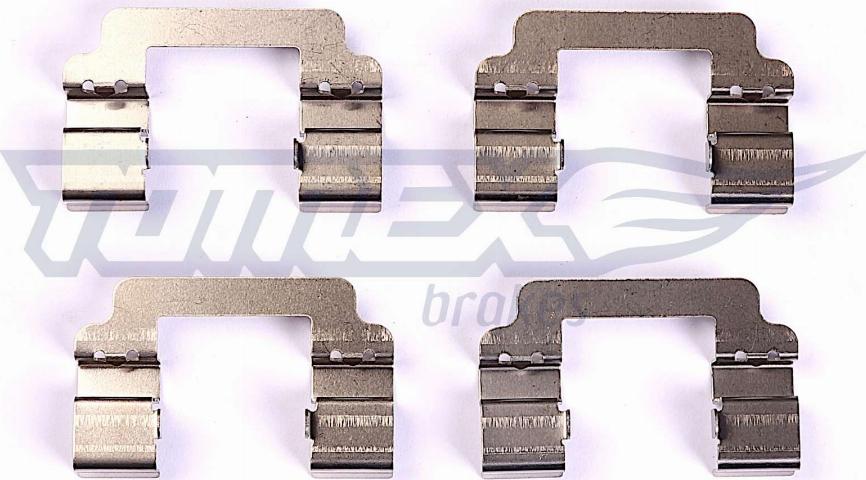 TOMEX brakes TX 44-71 - Komplet pribora, Pločica disk kočnice www.molydon.hr