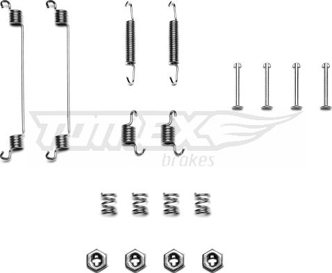 TOMEX brakes TX 40-09 - Dodaci, bubanj kočnice www.molydon.hr