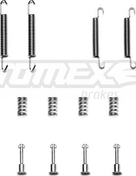 TOMEX brakes TX 40-02 - Dodaci, bubanj kočnice www.molydon.hr