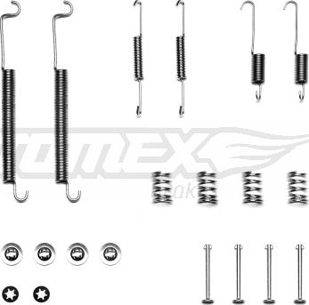 TOMEX brakes TX 40-18 - Dodaci, bubanj kočnice www.molydon.hr