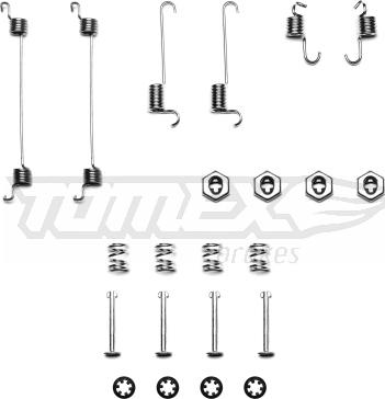 TOMEX brakes TX 40-30 - Dodaci, bubanj kočnice www.molydon.hr