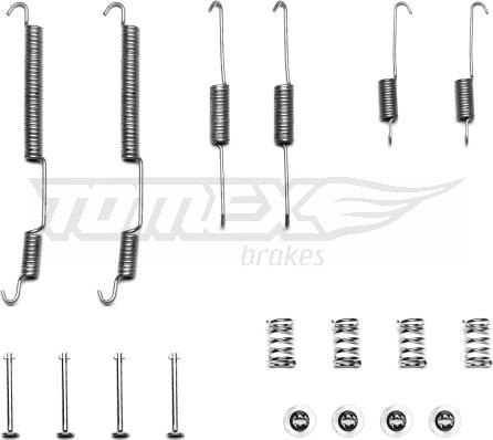 TOMEX brakes TX 40-29 - Dodaci, bubanj kočnice www.molydon.hr