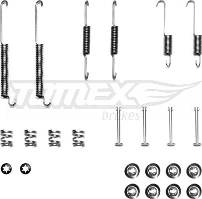 TOMEX brakes TX 40-26 - Dodaci, bubanj kočnice www.molydon.hr