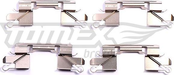 TOMEX brakes TX 43-91 - Komplet pribora, Pločica disk kočnice www.molydon.hr