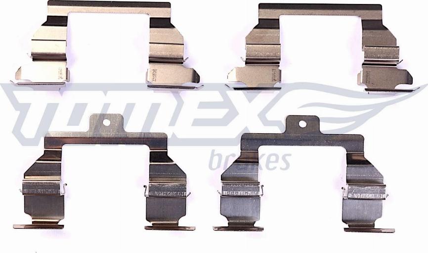 TOMEX brakes TX 43-92 - Komplet pribora, Pločica disk kočnice www.molydon.hr