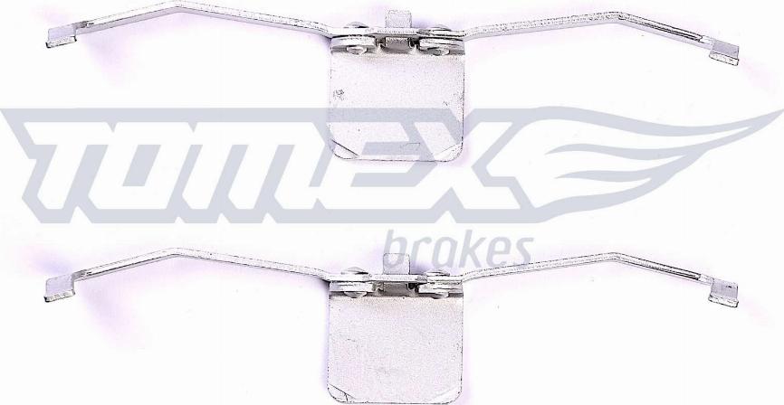 TOMEX brakes TX 43-40 - Komplet pribora, Pločica disk kočnice www.molydon.hr