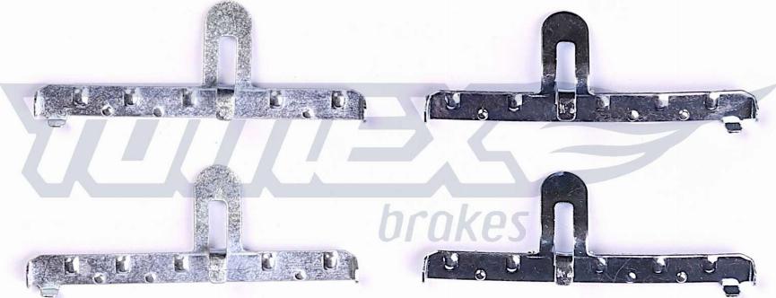 TOMEX brakes TX 43-43 - Komplet pribora, Pločica disk kočnice www.molydon.hr