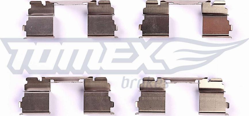 TOMEX brakes TX 43-50 - Komplet pribora, Pločica disk kočnice www.molydon.hr