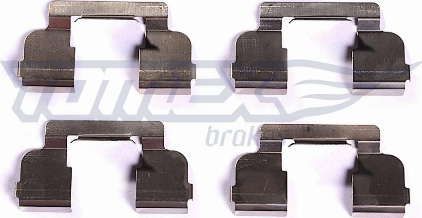 TOMEX brakes TX 43-58 - Komplet pribora, Pločica disk kočnice www.molydon.hr