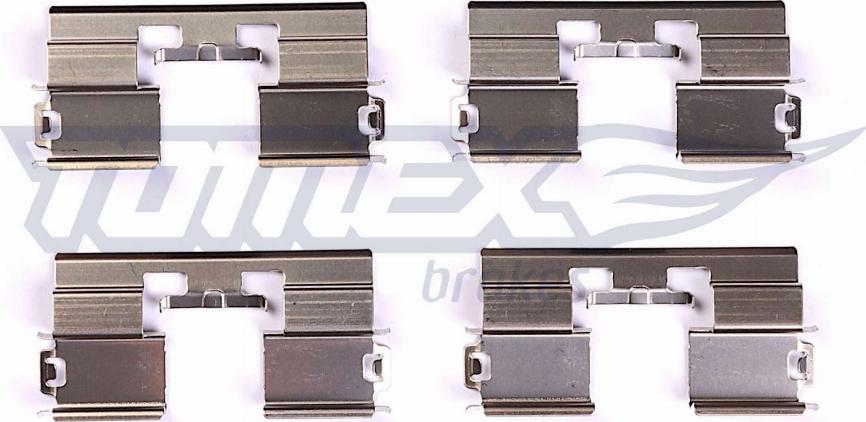 TOMEX brakes TX 43-62 - Komplet pribora, Pločica disk kočnice www.molydon.hr